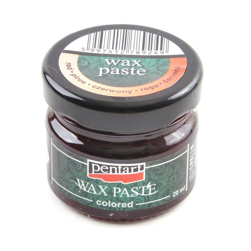 Pentart Восковая паста, 20 мл, красный фото 1 &mdash; PalitraMastera