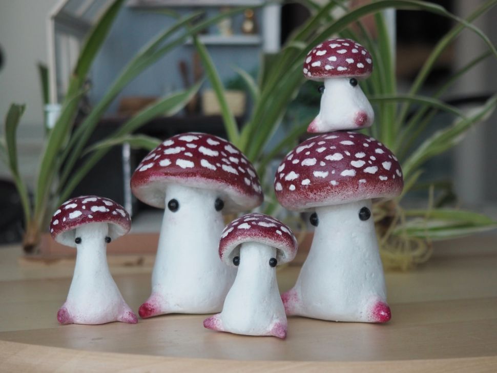 Гриб мухомор маленький фото 1 — PalitraMastera