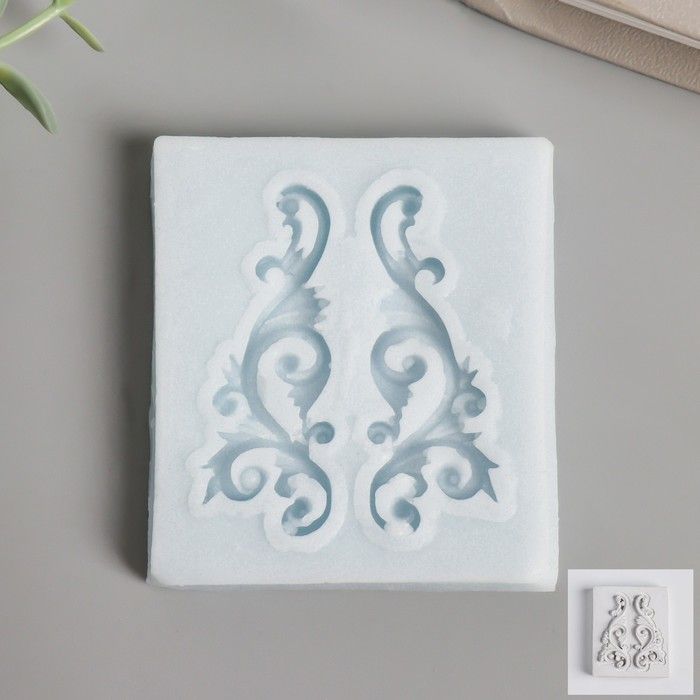 Молд &quot;Вензель&quot; 4,5х1,7 см 7329259 — PalitraMastera