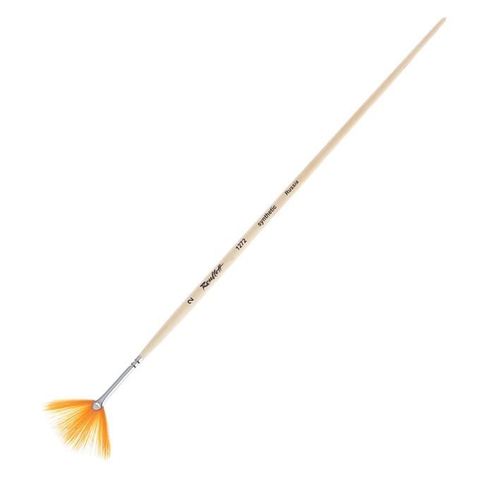 Синтетика веер ручка бук № 02 /Roubloff /1272 фото 1 — PalitraMastera