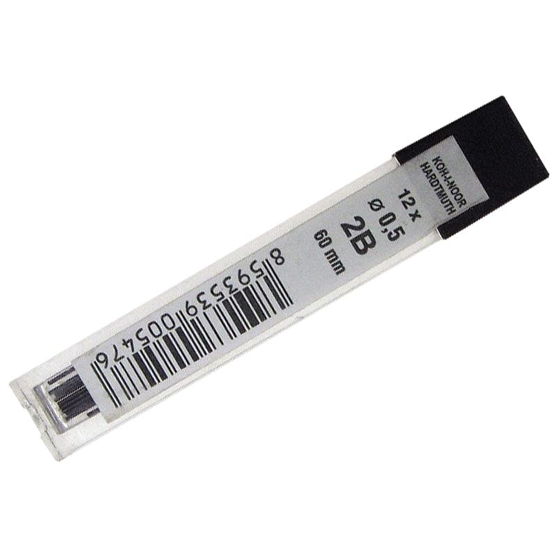 Грифели 0.5 мм 2B  для механических карандашей  KOH-I-NOOR фото 1 &mdash; PalitraMastera