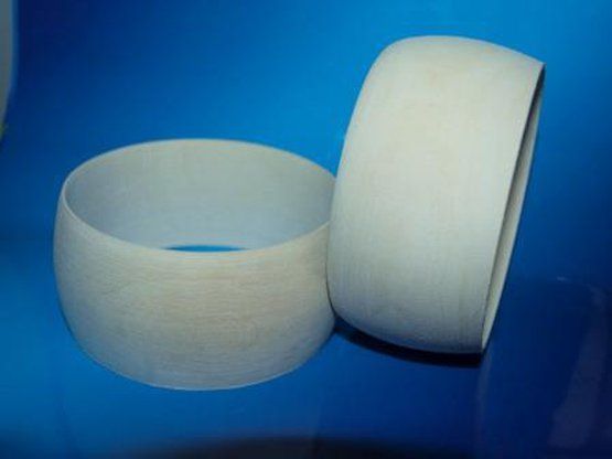 Деревянная заготовка из липы Браслет выпуклый 4,0 см--- фото 1 — PalitraMastera