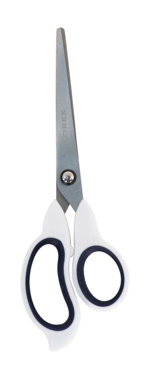 Ножницы LOREX COMFORT-GRIP INSPIRATION офисные 200 мм прорезин. эргоном. ручки — PalitraMastera