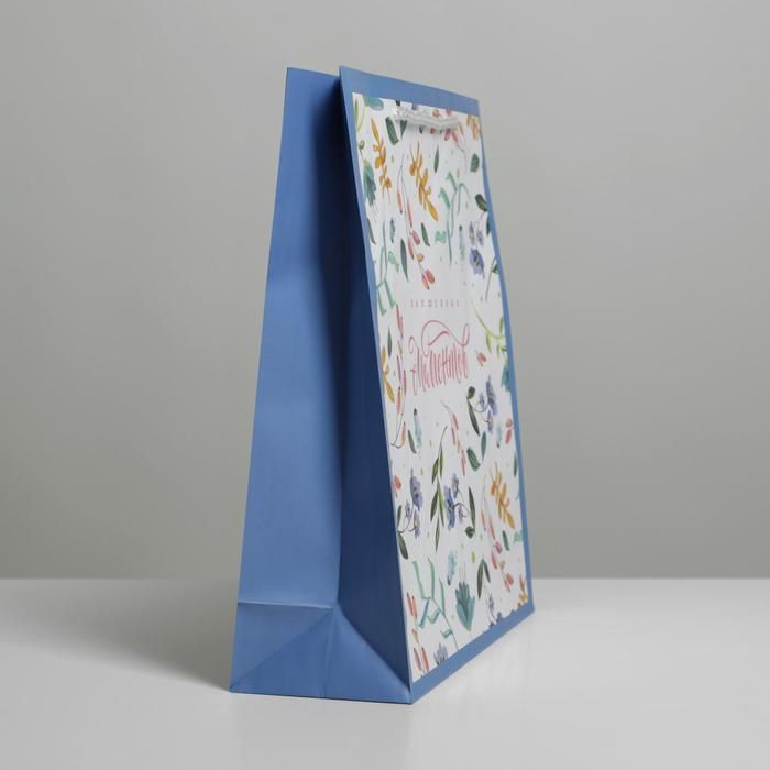 Пакет ламинированный Best wishes, ML 23 х 27 х 8 см  6582679 — PalitraMastera