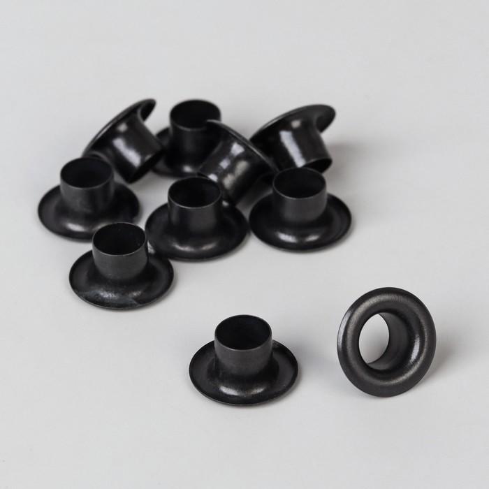 Блочки &quot;Micron&quot; VK- 3 d 3 мм 100 шт №20 черный никель (без лакового покрытия) — PalitraMastera