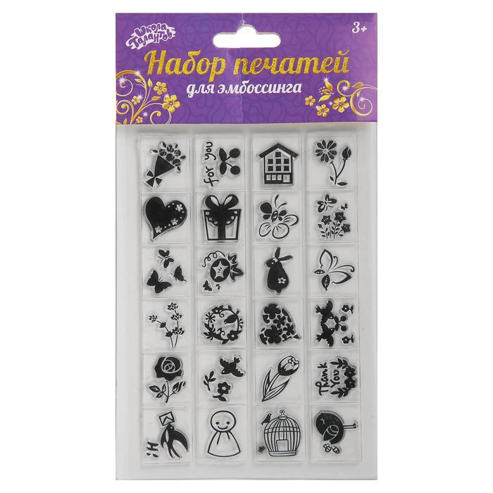 Набор печатей для эмбоссинга №27  2670160 — PalitraMastera