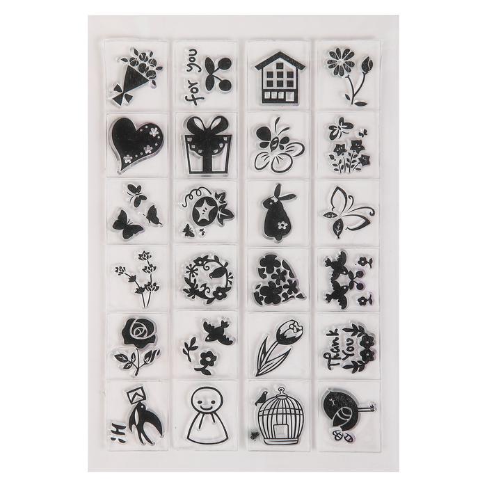 Набор печатей для эмбоссинга №27  2670160 — PalitraMastera