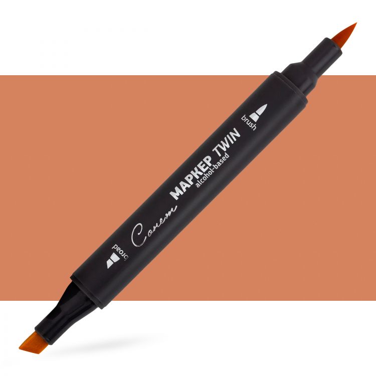 Маркер спиртовой Сонет Twin Brush, хна--- — PalitraMastera
