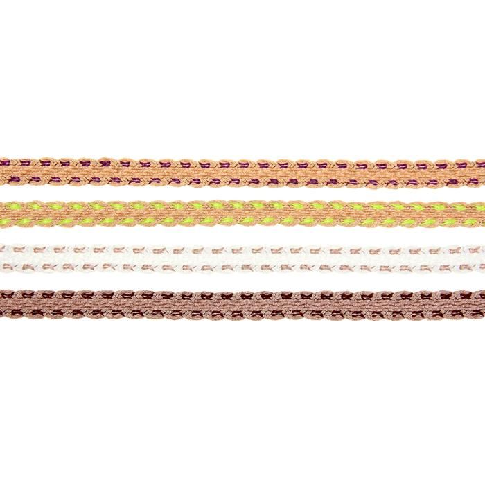 Набор лент для творчества &quot;Вязаная&quot; 4 ленты намотка 1 метр 858320 — PalitraMastera