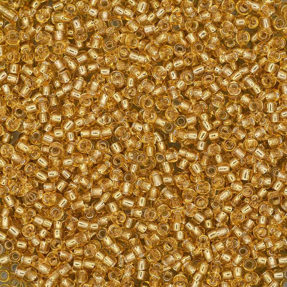 Бисер Astra&Craft 11/0, 20г (22Т золотой) фото 1 — PalitraMastera