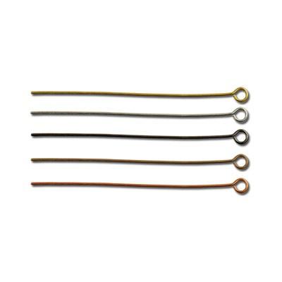 Штифт с петлей DC-102 50 мм 4 шт №01 под золото Zlatka фото 1 &mdash; PalitraMastera