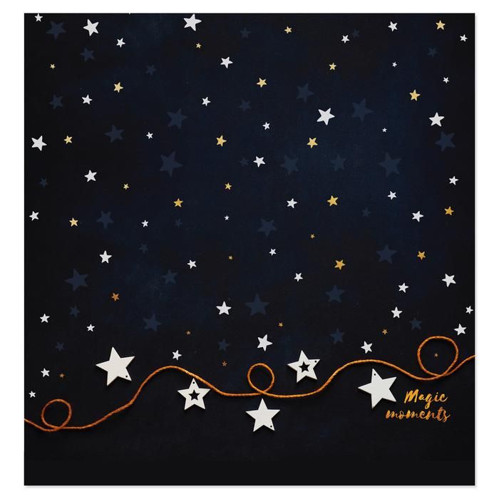 Бумага для скрапбукинга «Волшебный момент», 30,5 х 30,5 — PalitraMastera