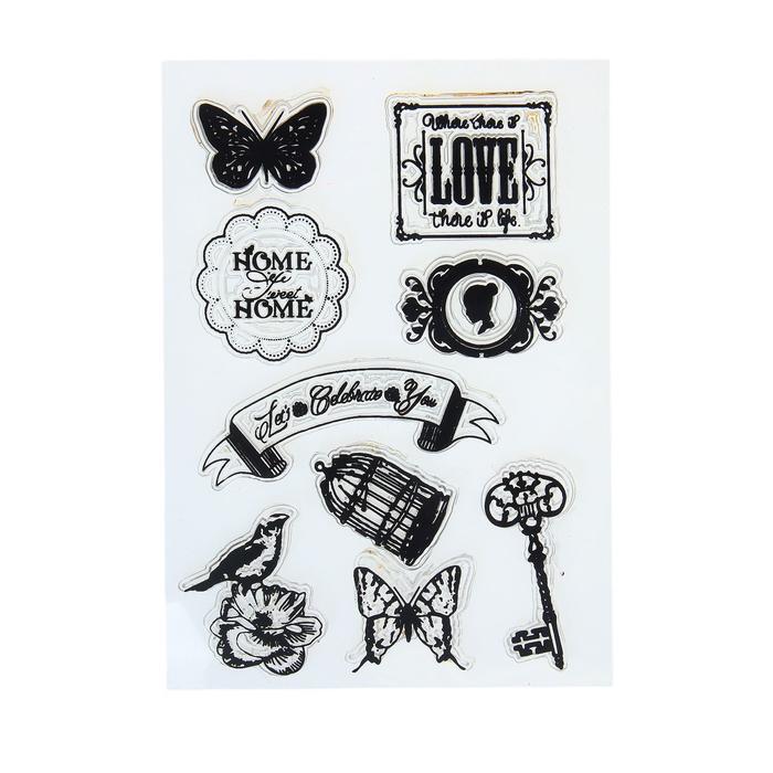 Набор печатей для эмбоссинга №21  1660936 — PalitraMastera