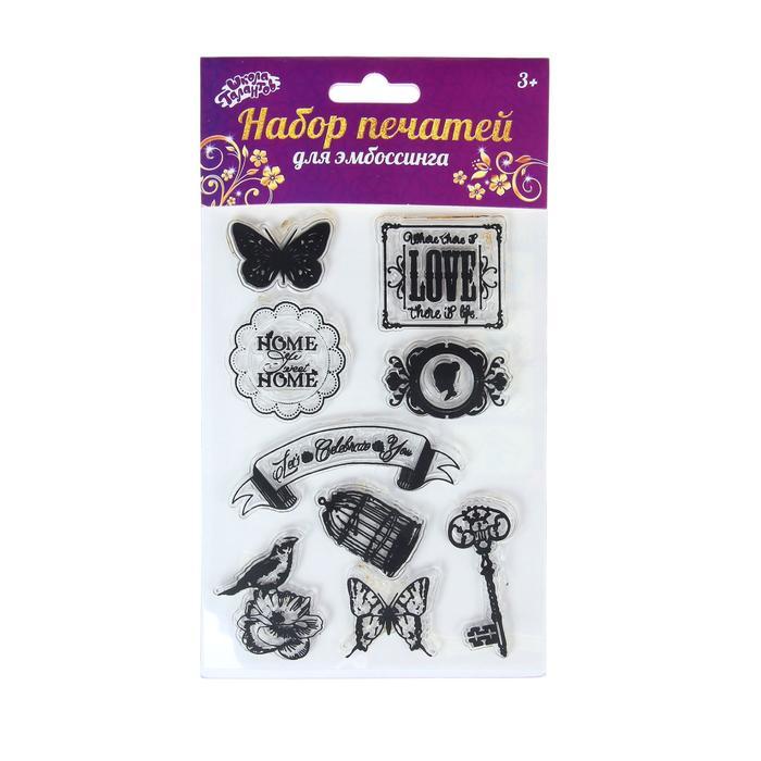 Набор печатей для эмбоссинга №21  1660936 — PalitraMastera