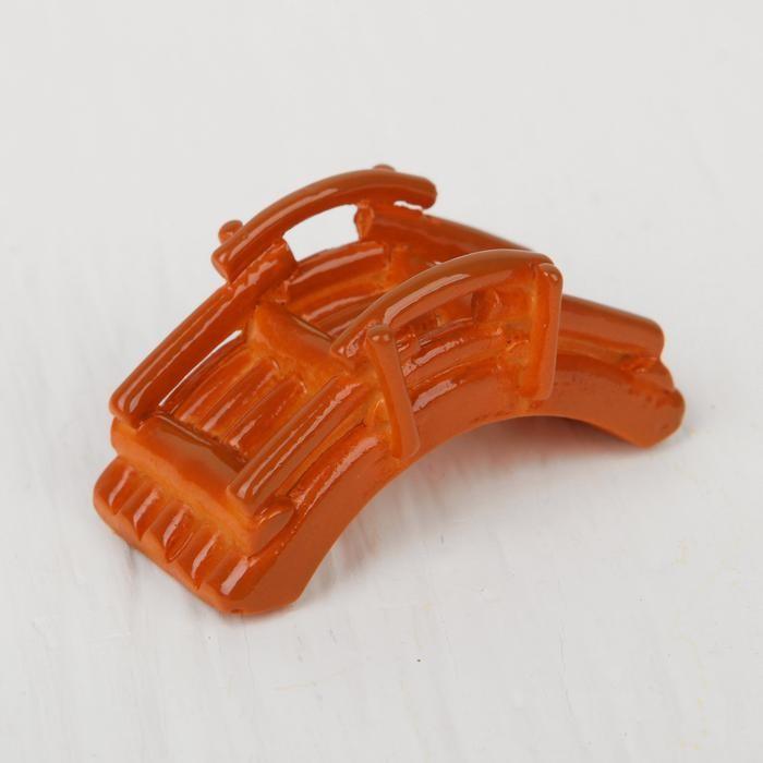 Миниатюра кукольная, набор 2 шт. &quot;Мост&quot;, размер 1 шт. 2 ? 2 ? 4,5 см, цвет коричневый — PalitraMastera