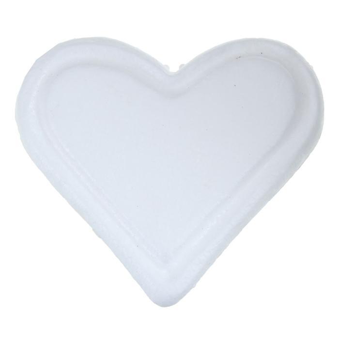 Фигурка для поделок и декорирования &quot;Сердце с каемкой&quot;, 1,5 х 12,5 х 12,5 — PalitraMastera