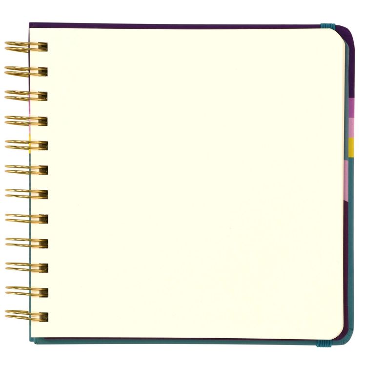 Скетчбук LOREX CURLY GRADIENT TOUCH 165х165 мм бежевая бумага 60 л. тв. обл. soft touch и фольга — PalitraMastera