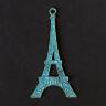Декор металл для творчества "Эйфелева башня" зелёная патина 6,8х3,6х2 см  3776642 фото 1 — PalitraMastera