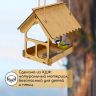 Кормушка - конструктор из ХДФ для птиц «Домик», своими руками, 16.5х12.5х19.5 см, Greengo фото 3 &mdash; PalitraMastera
