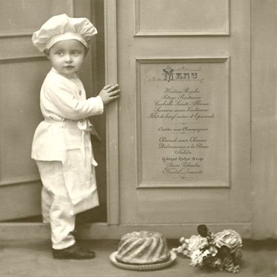 Салфетки трехслойные для декупажа, коллекция &quot;Lunch&quot; Sagen Vintage Design &quot;Маленький повар&quot; — PalitraMastera