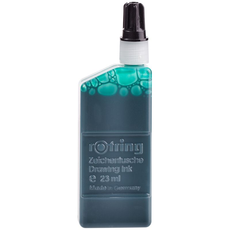 Чернила для изографа Rotring 23 мл, зеленый, картон.уп. фото 1 — PalitraMastera