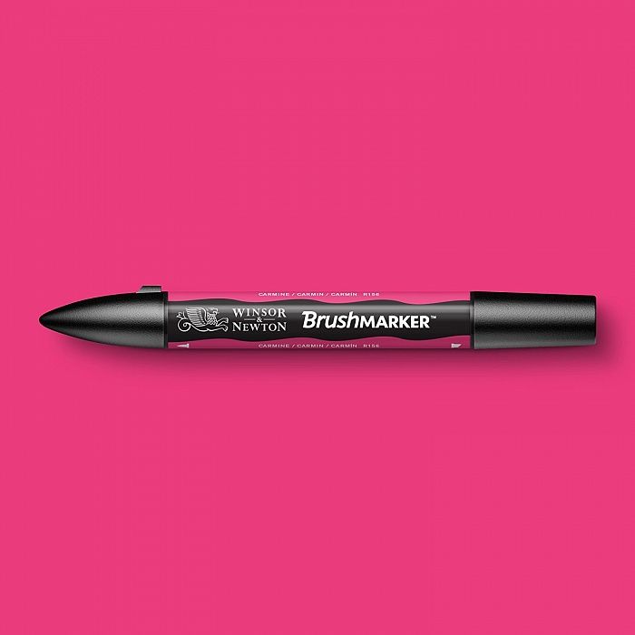 Winsor&Newton Маркер художественный Brush, карминовый фото 1 — PalitraMastera