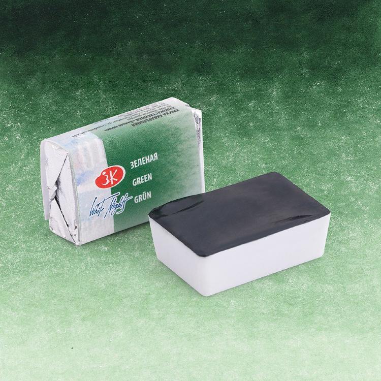 Зеленая акварель Белые Ночи кювета 2,5 мл — PalitraMastera