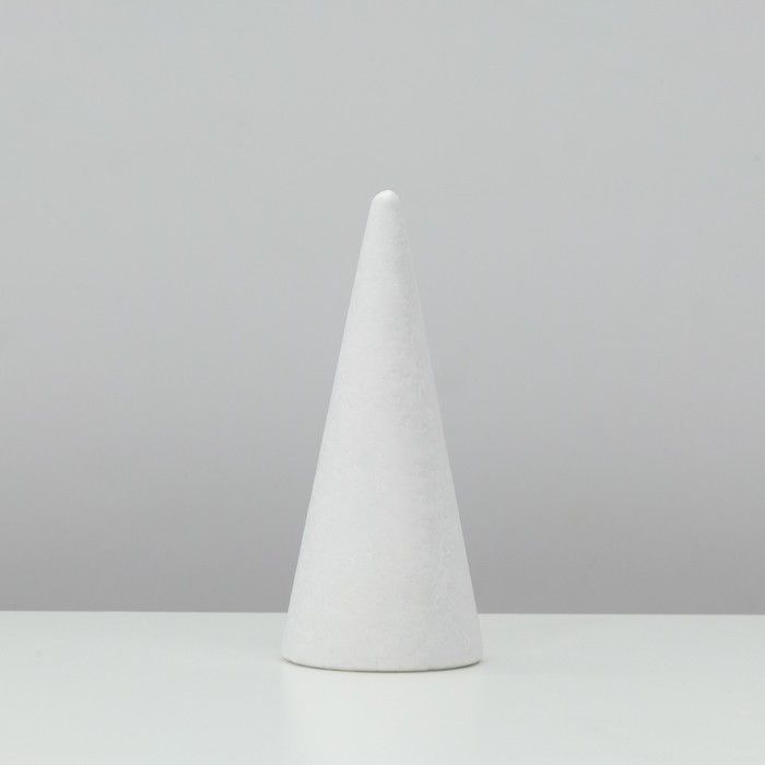 Конус из пенопласта, 15 х 7 см  7621424 — PalitraMastera