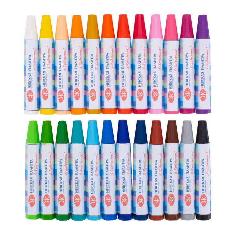 Пастель масляная &quot;Я - Художник!&quot;, 24 цв., пласт.уп. — PalitraMastera