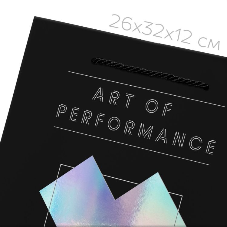 Пакет подар. большой LOREX GIFT BAG MINDBENDING 26х32х12 см — PalitraMastera