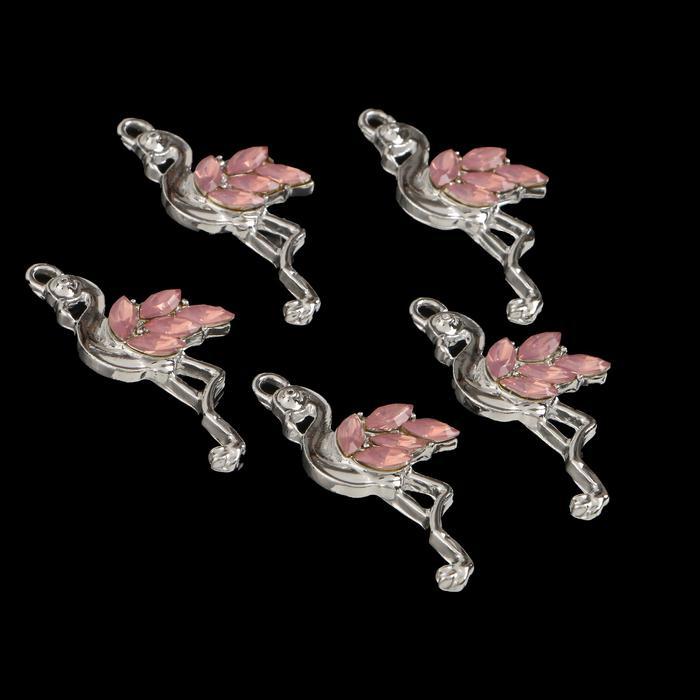 Декор для творчества стразы &quot;Фламинго&quot; 3,3х1,7 см  3752262---- — PalitraMastera