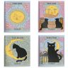 Книжка зап. А6 98х140 мм 32 л. кл. LOREX TAROT мягк. обл. дизайн, soft touch, двойная обложка запечатка форзаца фото 1 &mdash; PalitraMastera