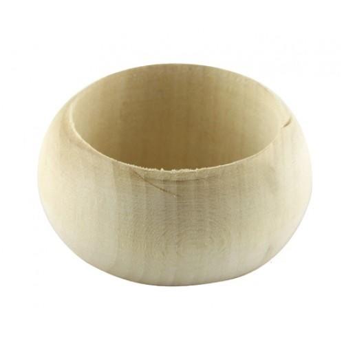 Кольцо для салфеток круглое, дерево 25 мм, внутр. диам. 35 мм,   . — PalitraMastera