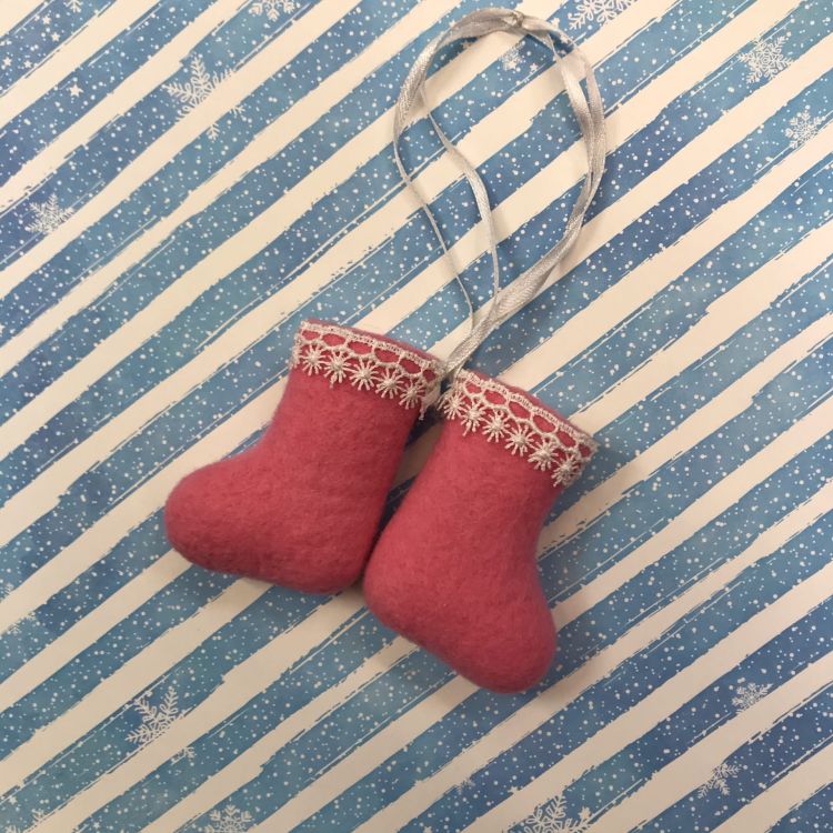 Валенки розовые — PalitraMastera