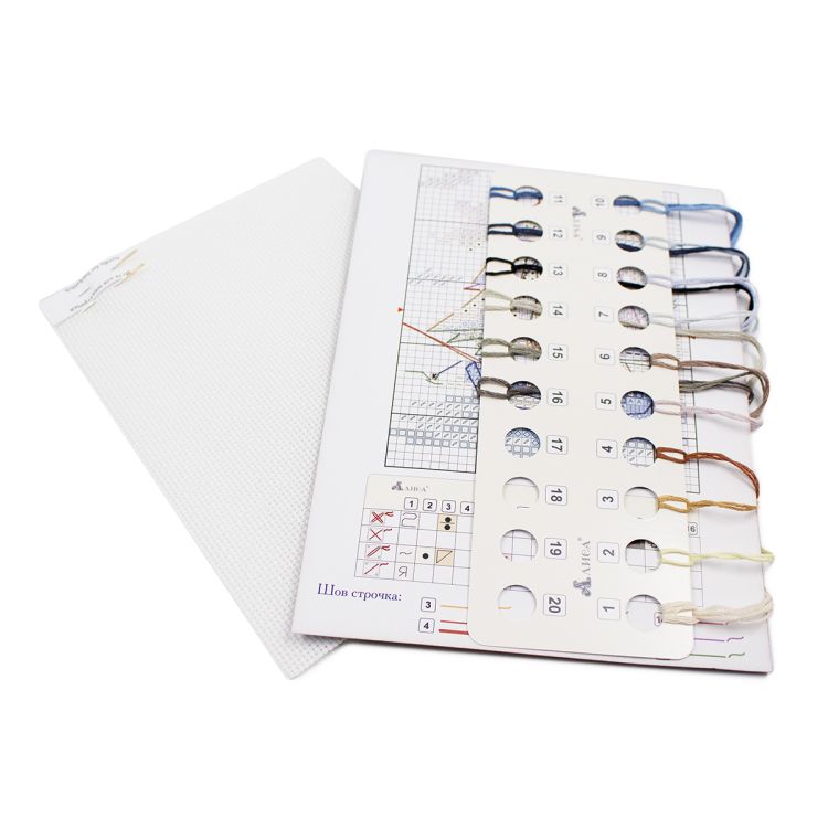 0-222 Набор для вышивания АЛИСА 'Парусник' 6*9см — PalitraMastera