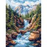 ST035 - Набор для рисования по номерам 'Водопад', 30*40см, Cristyle фото 1 — PalitraMastera