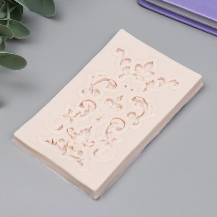 Молд силикон &quot;Узоры вензеля&quot; 8 предметов 0,7х6х9,1 см  6947501 — PalitraMastera