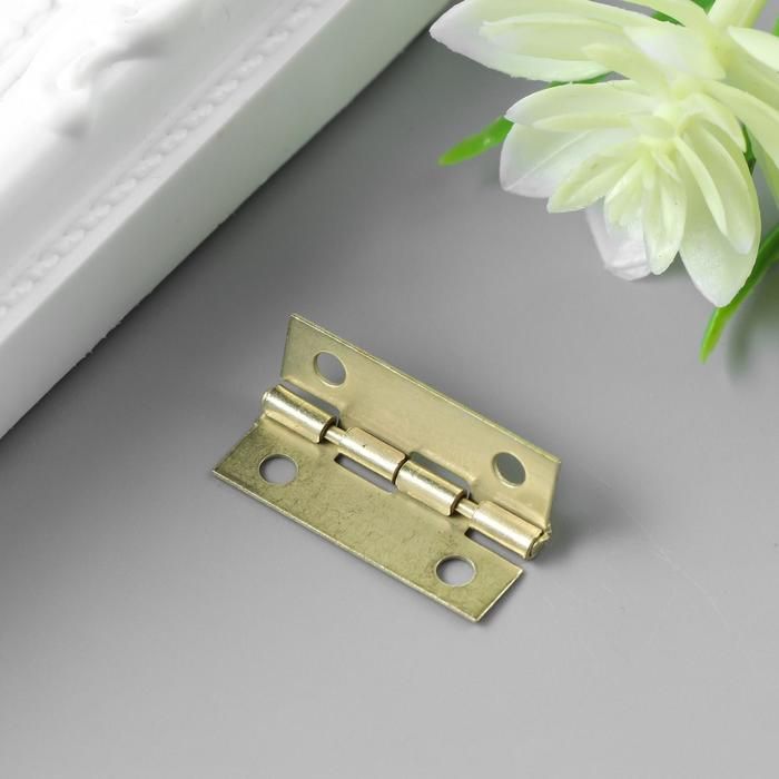 Петля для шкатулки с прямыми углами 1х2,5 см В-039 3094190 — PalitraMastera