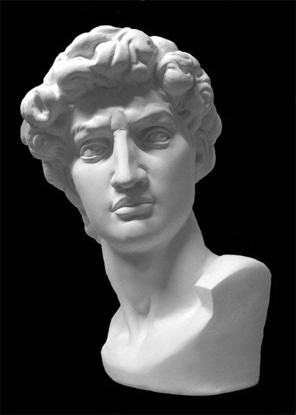 Давид. Микеланджело, гипс (арт.10-123) фото 1 — PalitraMastera