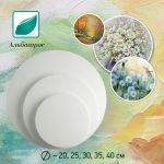 Круглый холст на ДВП d-25 см, Альбатрос фото 1 — PalitraMastera