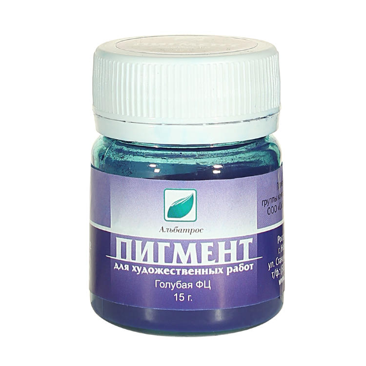 Пигмент Голубая ФЦ 15г. ЭМТИ — PalitraMastera