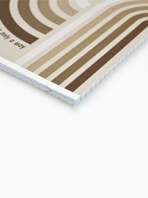 Тетрадь в клетку, 48 л., А5, на скрепке, блок №1 Sand МИКС — PalitraMastera