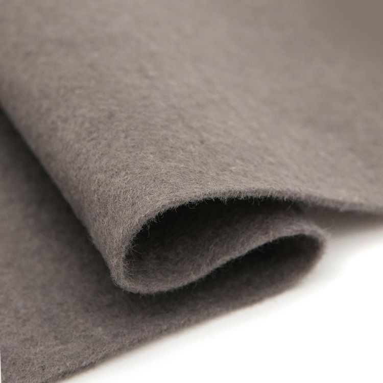 Фетр мягкий листовой Астра, 1.0 мм, 260 гр, 20х30см, (YF 699 т.серый) — PalitraMastera