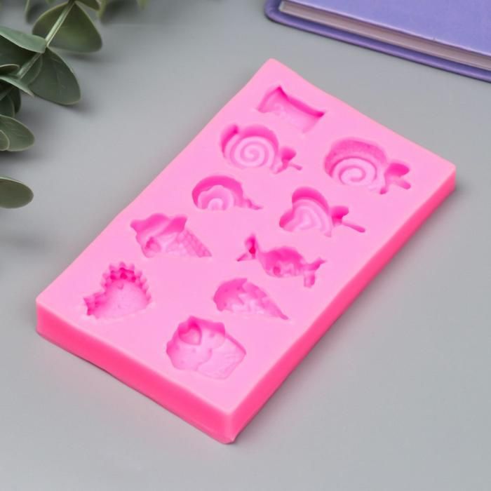 Молд силикон &quot;Сладости&quot; 10 предметов 6,8х11,5 см  6947533 — PalitraMastera