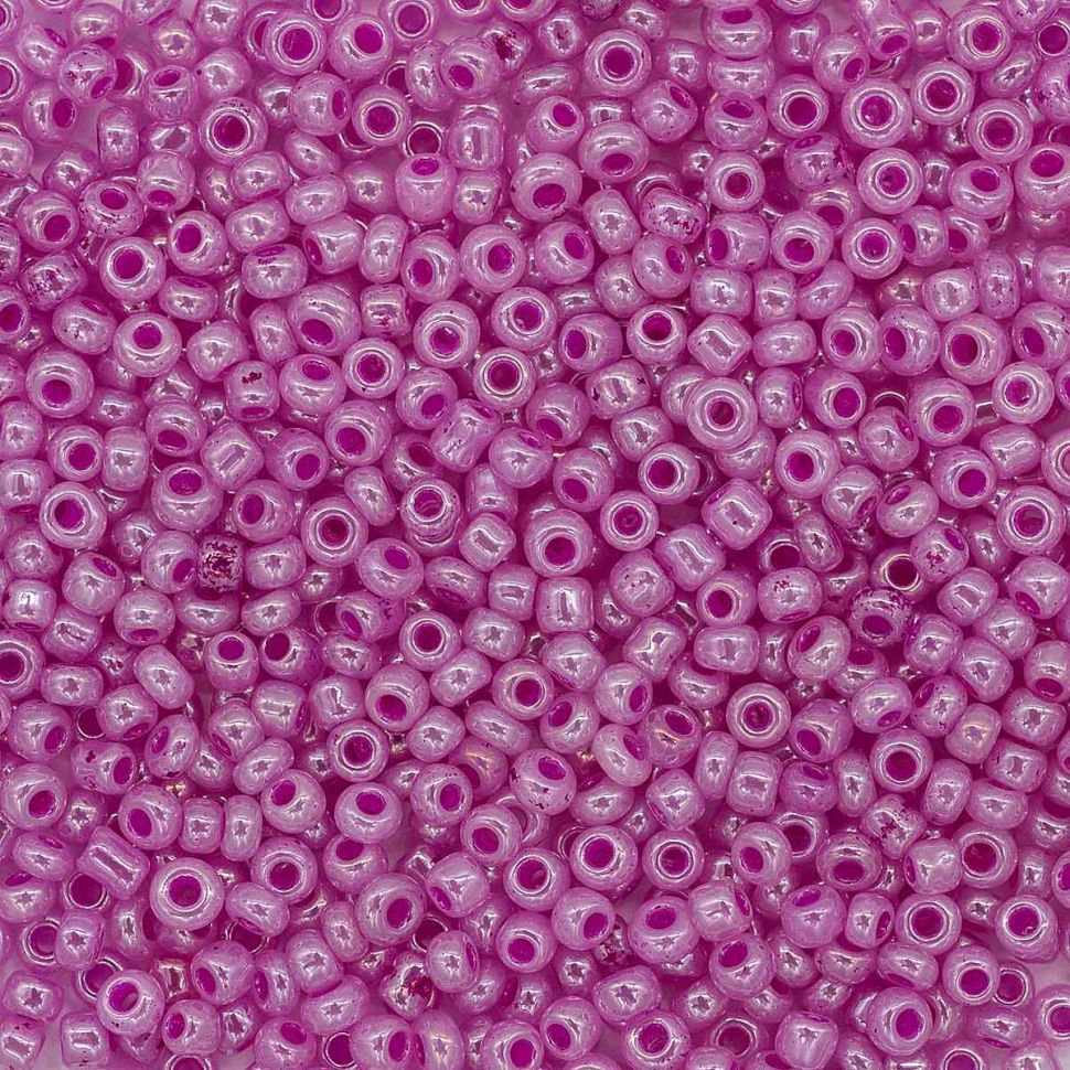 Бисер Astra&Craft 11/0, 20г (155 розовый/жемчужный) фото 1 — PalitraMastera