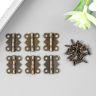 Петля для шкатулки металл фигурная бронза набор 6 шт 1,5х2,1 см 2272568 фото 2 &mdash; PalitraMastera