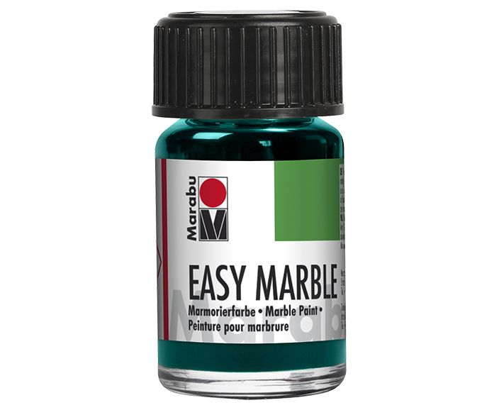 Marabu Краски для мраморирования «Easy Marble», 15 мл, бирюза фото 1 &mdash; PalitraMastera