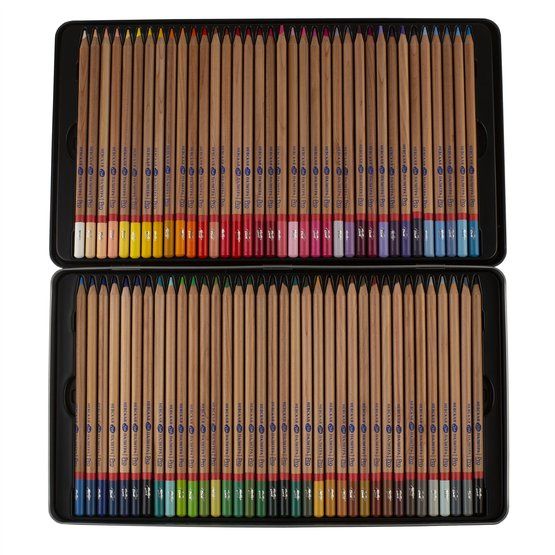 Набор профессиональных цветных карандашей &quot;Мастер-Класс&quot;, 72 цвета, в жестяном пенале — PalitraMastera