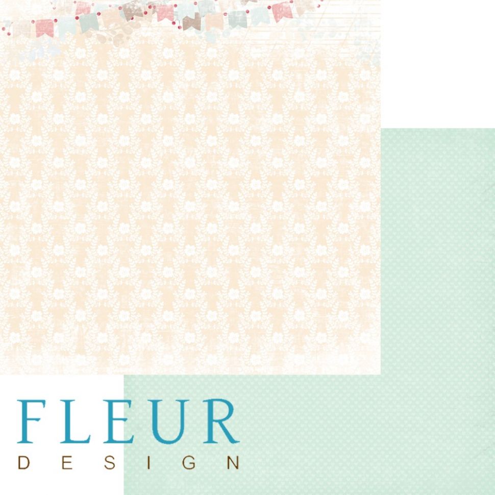 Лист бумаги для скрапбукинга "Радость", коллекция "Наша свадьба", 30х30, плотность 190 гр, 10 листов в упаковке FD1003704 фото 1 &mdash; PalitraMastera