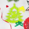 Набор для творчества - создай ёлочное украшение из фетра «Ёлочка с колокольчиками» фото 2 — PalitraMastera
